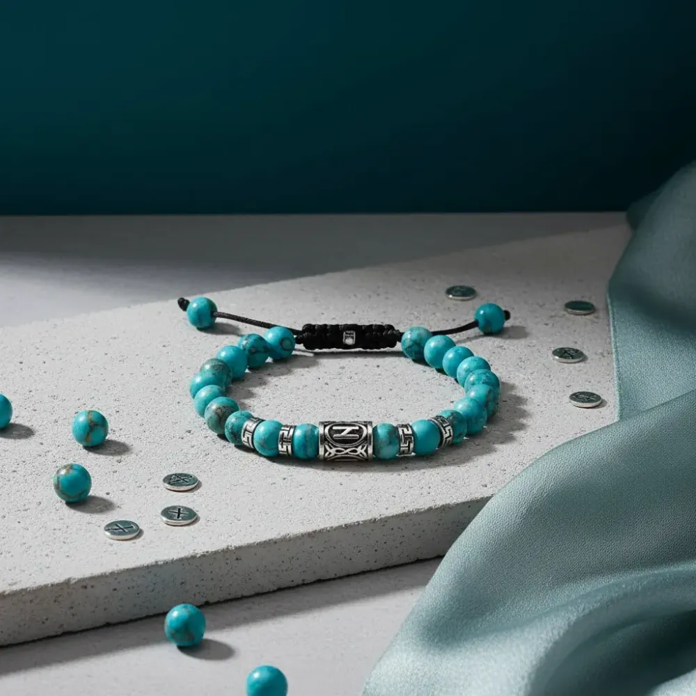 Preview: Runenarmband Hagalaz